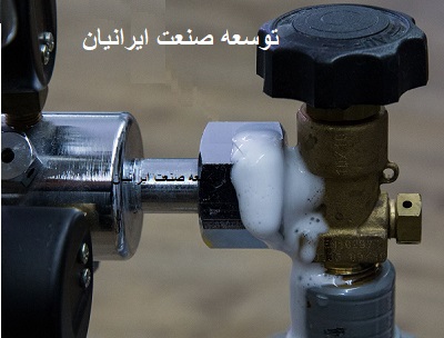 یخ زدگی مانومتر و شیر کپسول