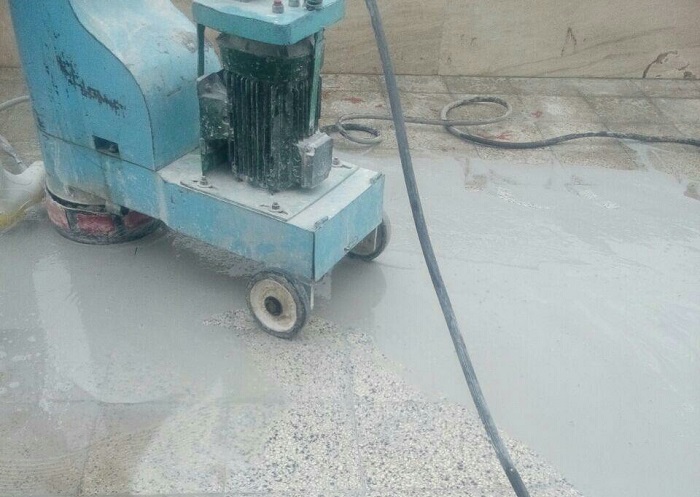 مراحل کفسابی با استفاده از سنگ ساب سنگ سابی